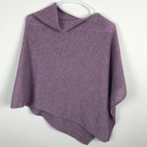 lightweight cashmere poncho